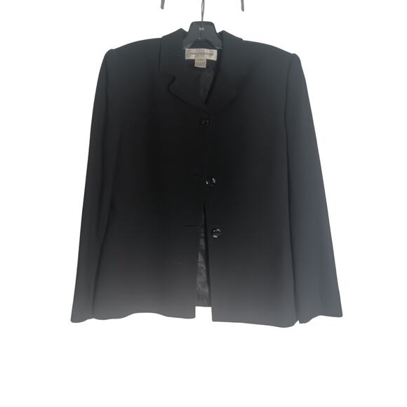 Jones New York lined black wool blazer size 6 - Picture 5 of 5